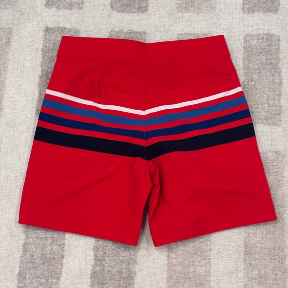 Vineyard Vines Bold Red Swim Trunks - Picture 5 of 5